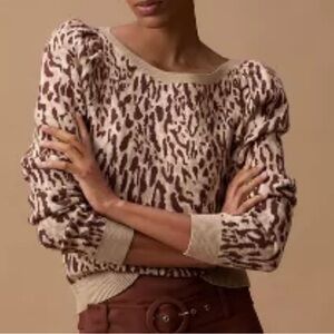 NWT MAEVE PUFF-SLEEVE PULLOVER SWEATER (Anthropologie)